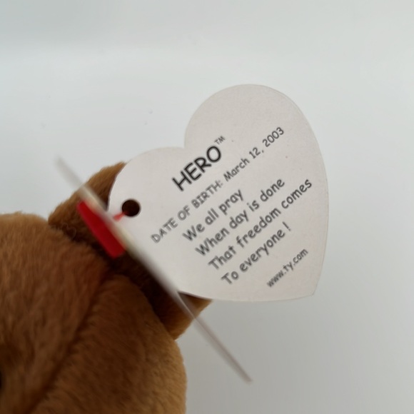 TY BEANIE BABY BEARS LOT HERO KICKS AND DUBLIN NEW WITH TAGS - Picture 7 of 9